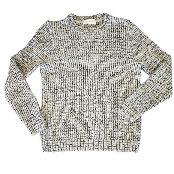 Frederik Anderson Copenhagen Grey Chunky Knit Crew Neck Pullover Sweater S - Picture 1 of 10